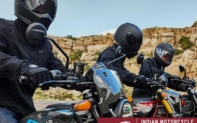 2024 Indian Motorcycle® FTR Sport Granite Gray/Blue