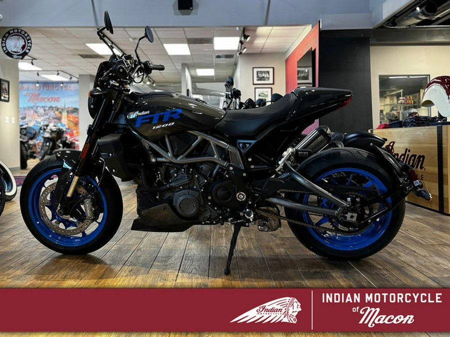 2024 Indian Motorcycle® FTR Sport Granite Gray/Blue