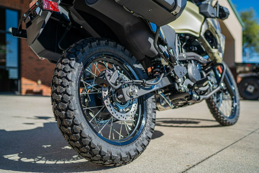 2026 Kawasaki KLR650 Adventure ABS Cypher Camo Beige