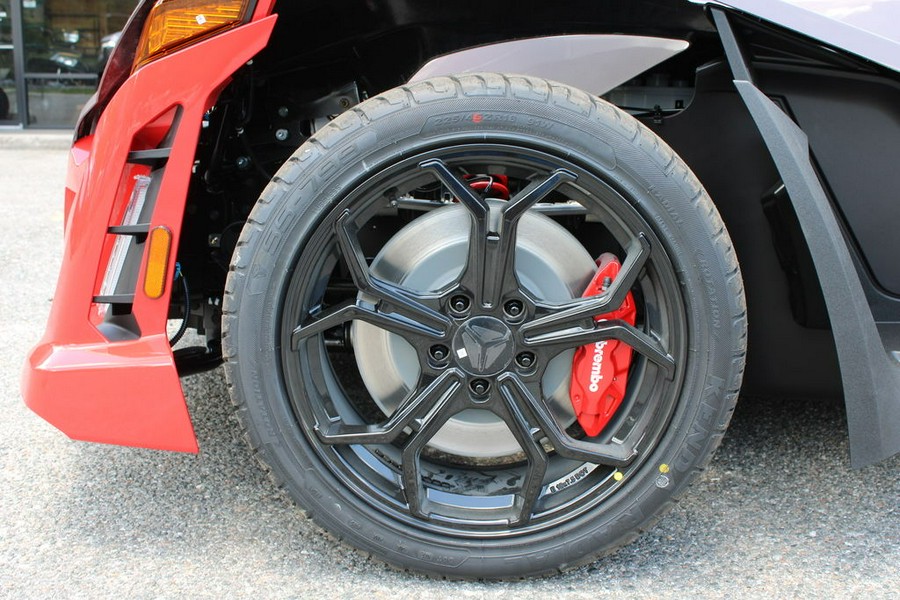 2026 Polaris Slingshot® R AutoDrive Radiant Gray with Indy Red Pearl