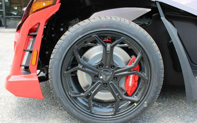 2026 Polaris Slingshot® R AutoDrive Radiant Gray with Indy Red Pearl