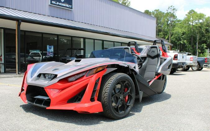2026 Polaris Slingshot® R AutoDrive Radiant Gray with Indy Red Pearl