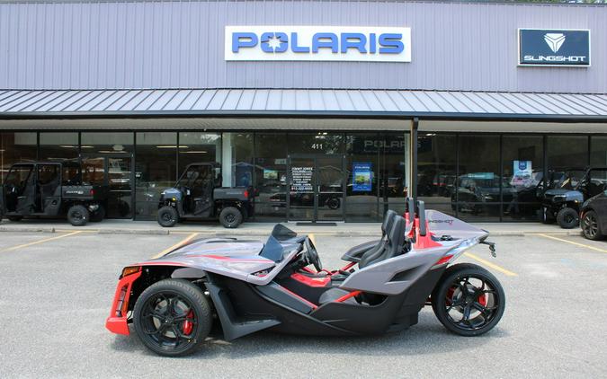 2026 Polaris Slingshot® R AutoDrive Radiant Gray with Indy Red Pearl