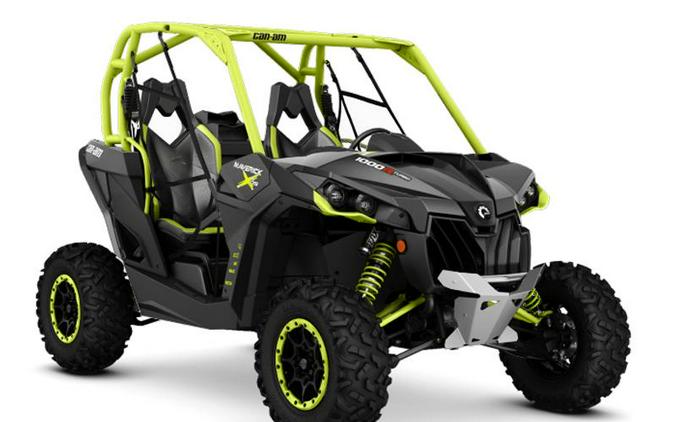 2016 Can-Am® Maverick X ds TURBO 1000R Carbon Black & Manta Green
