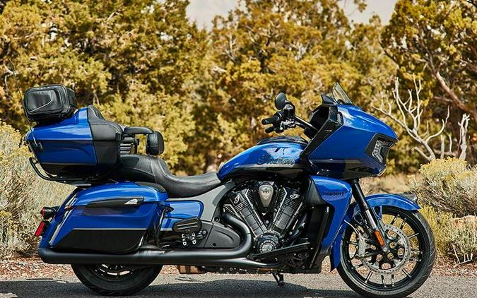 2024 Indian Motorcycle® Pursuit® Dark Horse® with PowerBand Audio Package Springfield Blue