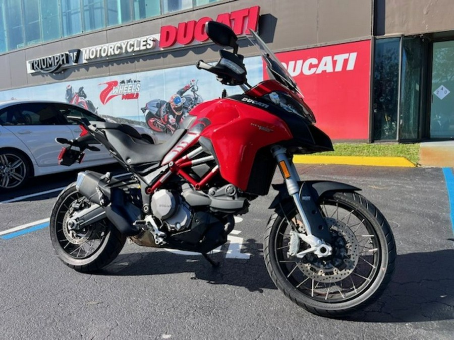 2020 Ducati Multistrada 950 S Spoked Wheels Red