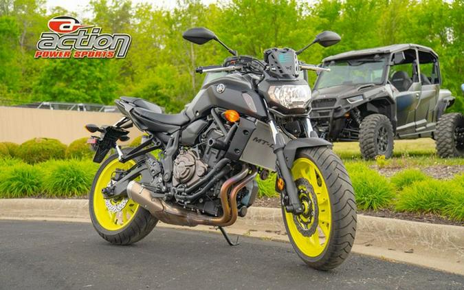 2018 Yamaha MT-07
