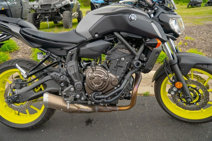 2018 Yamaha MT-07