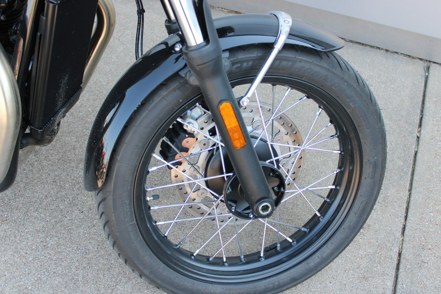 2024 Triumph Bonneville T100 Competition Green/Ironstone