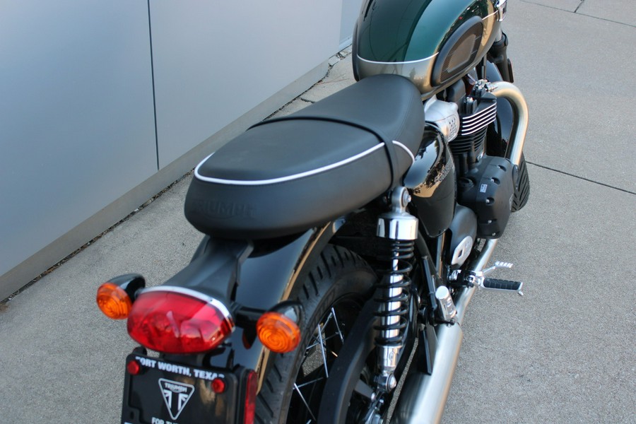 2024 Triumph Bonneville T100 Competition Green/Ironstone