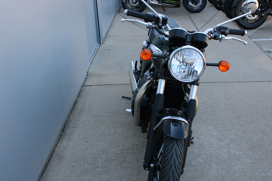 2024 Triumph Bonneville T100 Competition Green/Ironstone