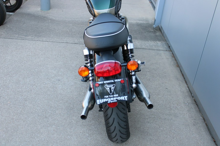 2024 Triumph Bonneville T100 Competition Green/Ironstone