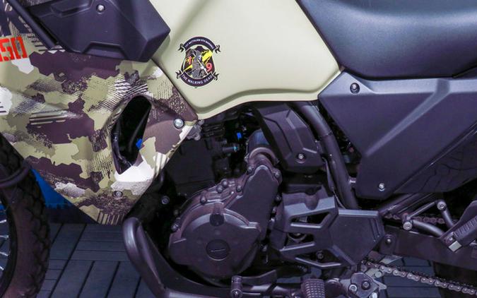 2025 Kawasaki KLR650 Adventure ABS Cypher Camo Beige