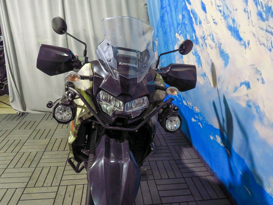 2025 Kawasaki KLR650 Adventure ABS Cypher Camo Beige