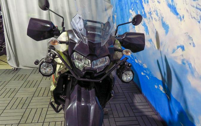 2025 Kawasaki KLR650 Adventure ABS Cypher Camo Beige