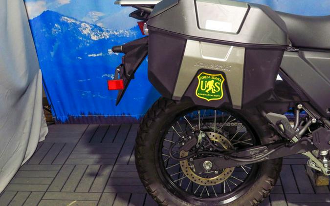 2025 Kawasaki KLR650 Adventure ABS Cypher Camo Beige