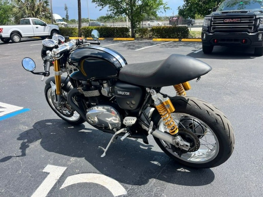 2018 Triumph Thruxton 1200 R Jet Black