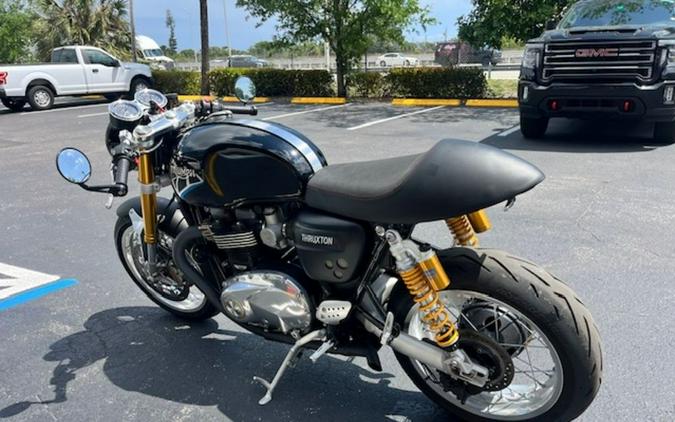 2018 Triumph Thruxton 1200 R Jet Black