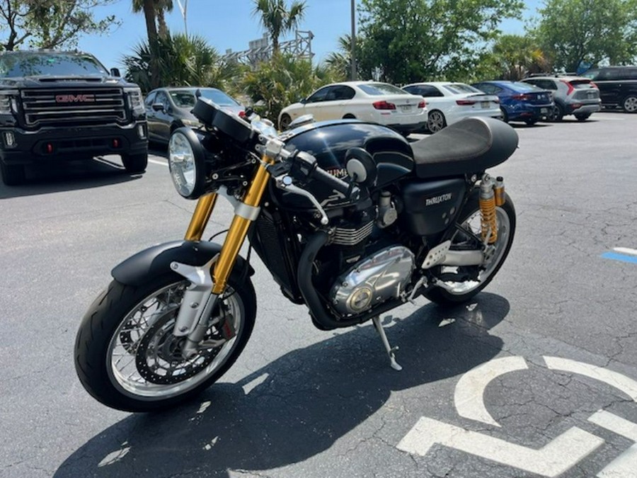 2018 Triumph Thruxton 1200 R Jet Black