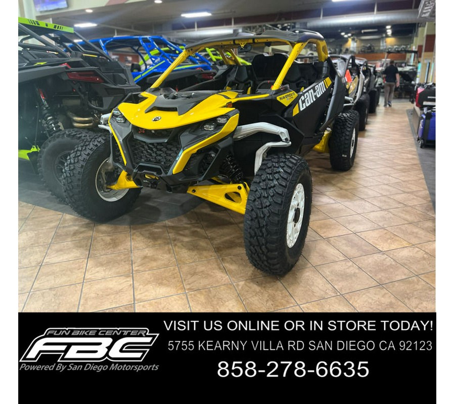 2024 Can-Am® Maverick R X RS Carbon Black & Neo Yellow