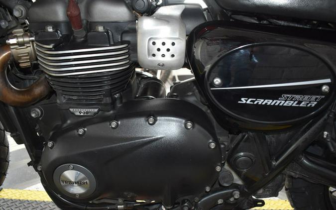 2019 Triumph Street Scrambler Cranberry Red