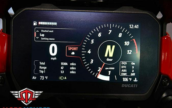 2022 Ducati MULTISTRADA V4S TRAVEL AND RADAR SPOKE