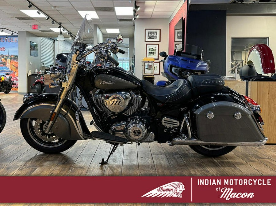 2024 Indian Motorcycle® Springfield® Black Metallic/Titanium Metallic