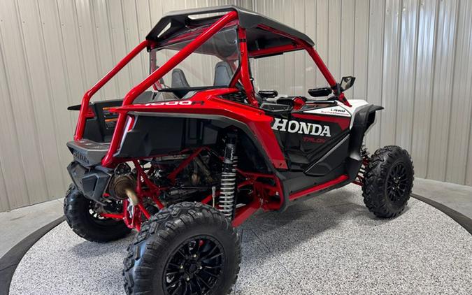 2024 Honda Talon 1000R Fox Live Valve * ONLY 309 Miles * FOX Live Valve