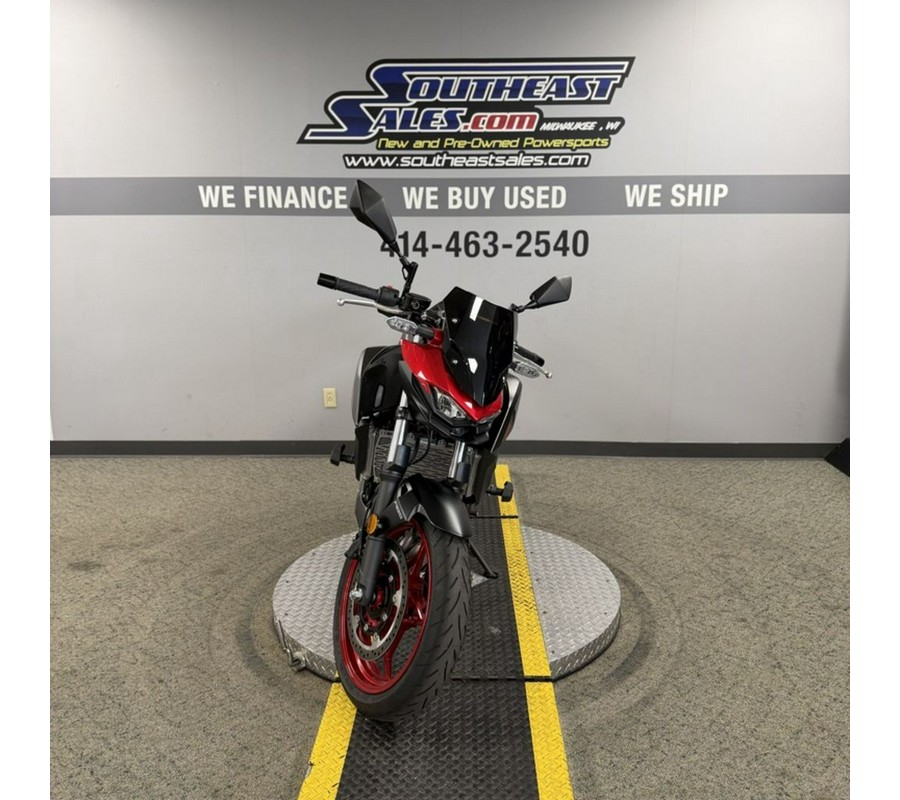 2024 Kawasaki Z500 SE ABS