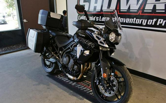 2018 Triumph Tiger 800 XRX Low Jet Black