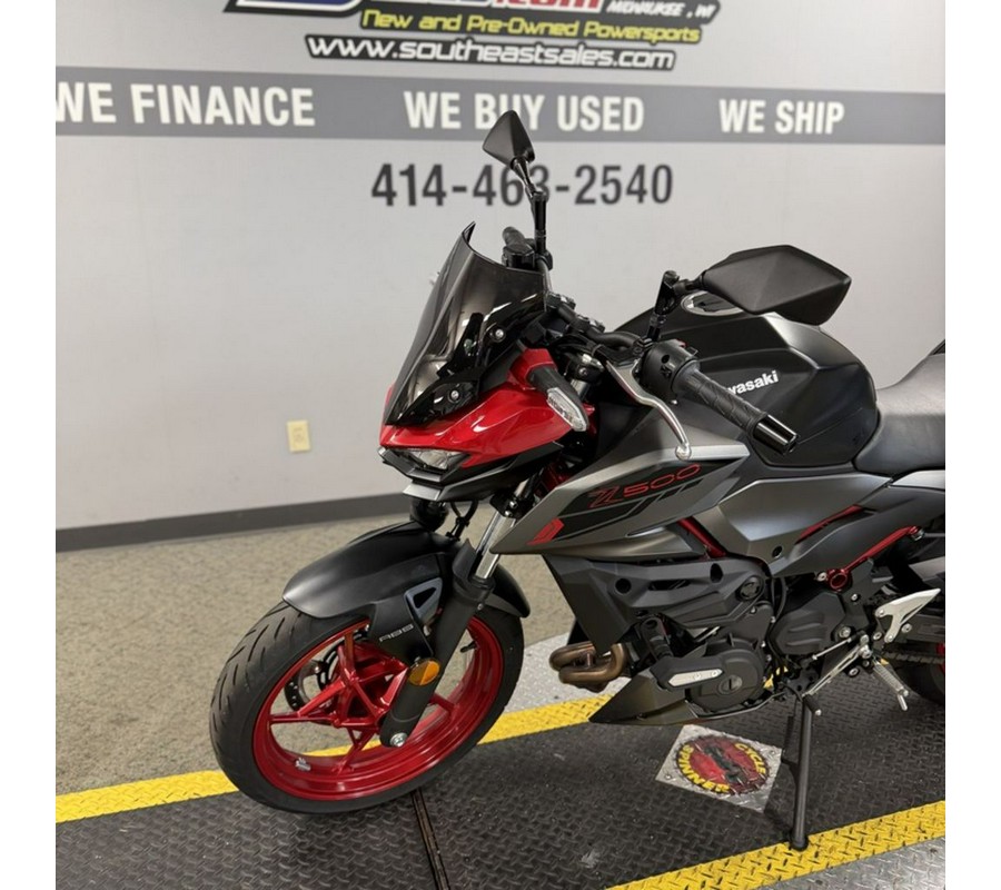 2024 Kawasaki Z500 SE ABS