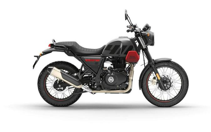 2023 Royal Enfield Scram 411 Graphite Red