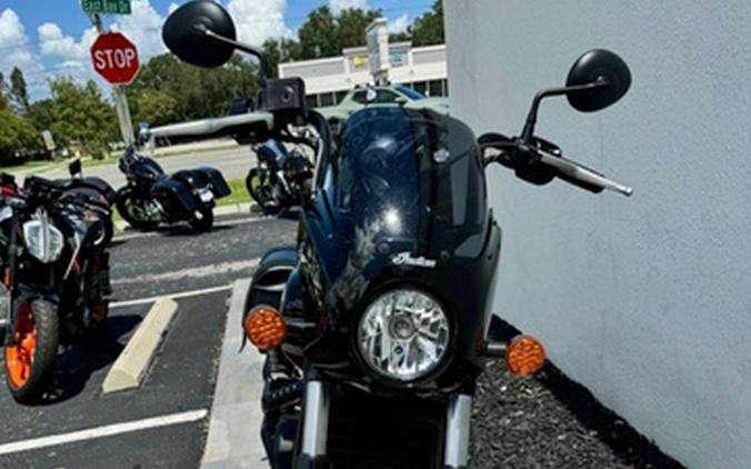 2024 Indian Scout Rogue Sixty Black Metallic