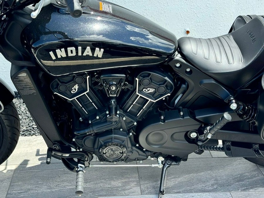 2024 Indian Scout Rogue Sixty Black Metallic