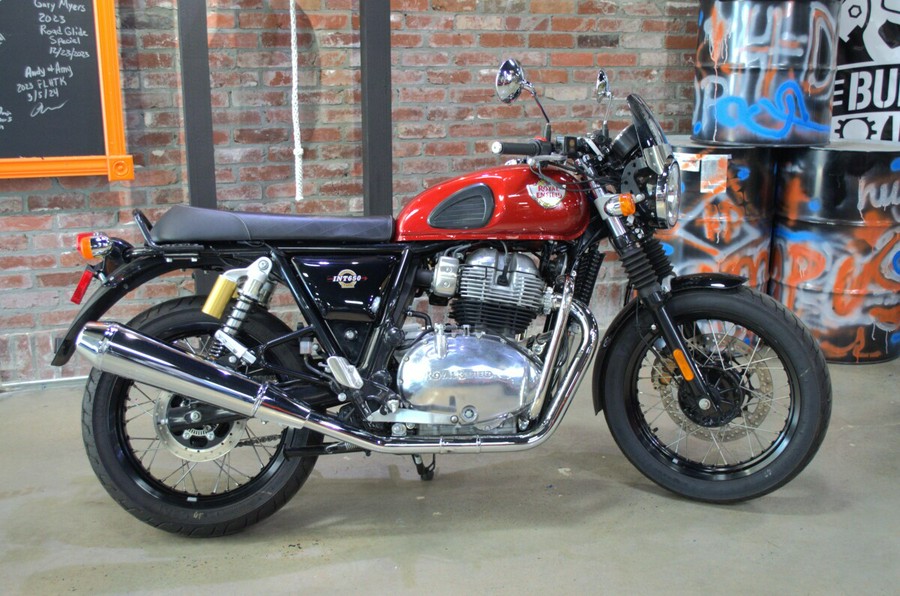 2023 Royal Enfield Interceptor 650 Canyon Red