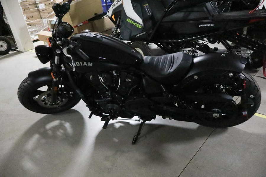 2025 Indian Motorcycle® Scout® Sixty Bobber Black Metallic