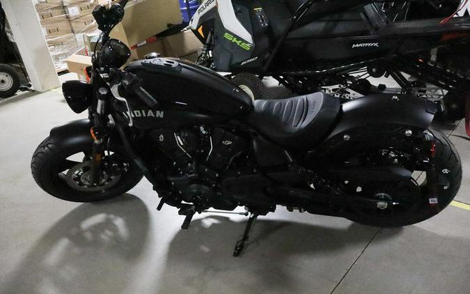 2025 Indian Motorcycle® Scout® Sixty Bobber Black Metallic