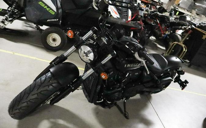 2025 Indian Motorcycle® Scout® Sixty Bobber Black Metallic