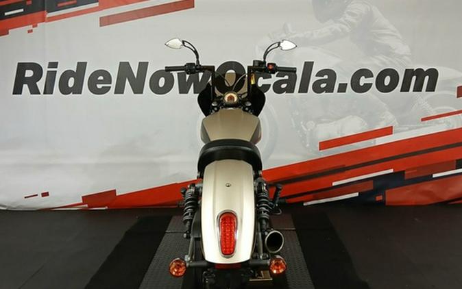 2017 Indian Scout ABS Brilliant Blue Over White And Red