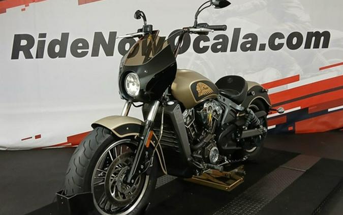 2017 Indian Scout ABS Brilliant Blue Over White And Red