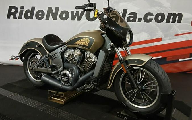 2017 Indian Scout ABS Brilliant Blue Over White And Red