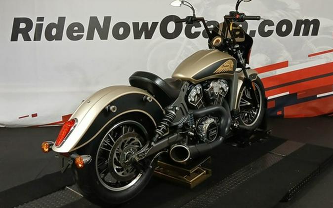 2017 Indian Scout ABS Brilliant Blue Over White And Red