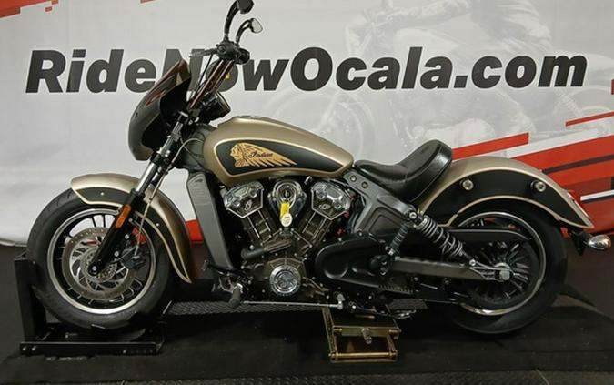 2017 Indian Scout ABS Brilliant Blue Over White And Red