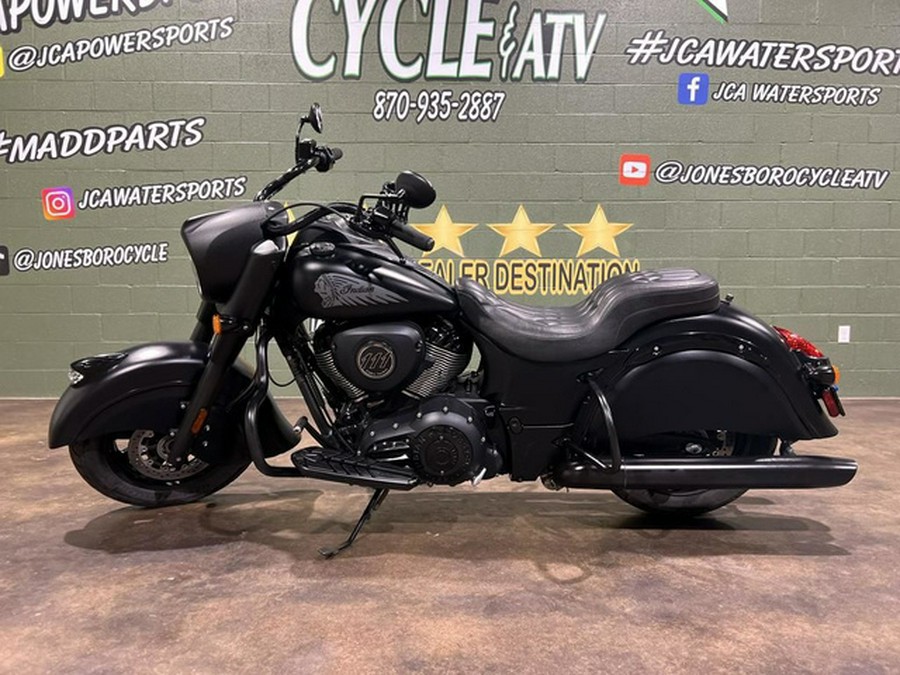 2019 Indian Chief Dark Horse Thunder Black Smoke