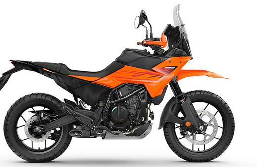 2026 KTM 390 Adventure X Black / Orange