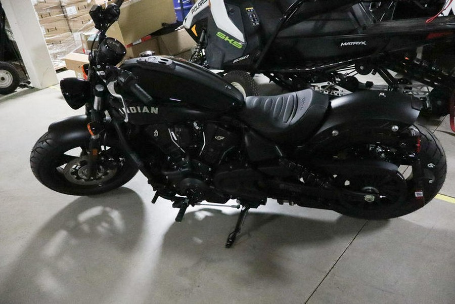 2025 Indian Motorcycle® Scout® Sixty Bobber Black Metallic