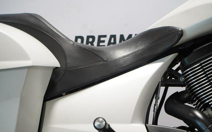 2016 Victory Motorcycles® Cross Country® Suede Pearl White