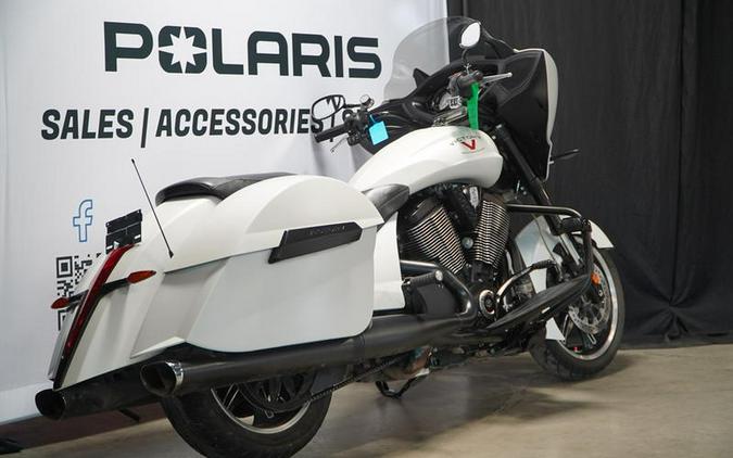 2016 Victory Motorcycles® Cross Country® Suede Pearl White