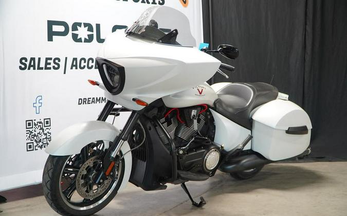 2016 Victory Motorcycles® Cross Country® Suede Pearl White
