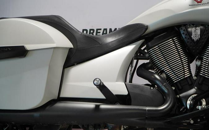 2016 Victory Motorcycles® Cross Country® Suede Pearl White